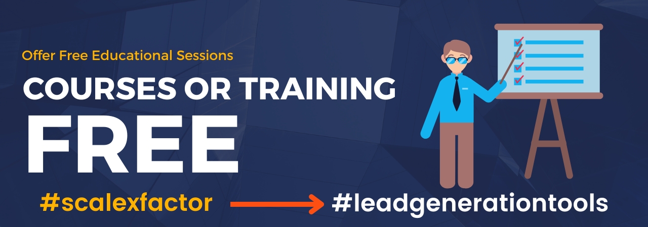 Offer Free Educational Courses or Training Sessions
